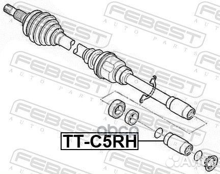 TT-C5RH втулка приводного вала Peugeot, Citroe