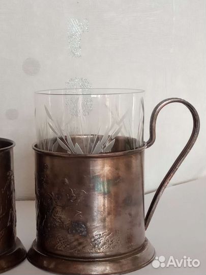 Старинный подстаканник