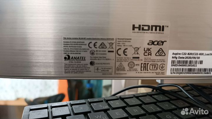 Моноблок acer