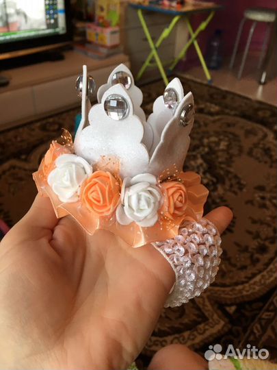 Повязка на голову «Корона»