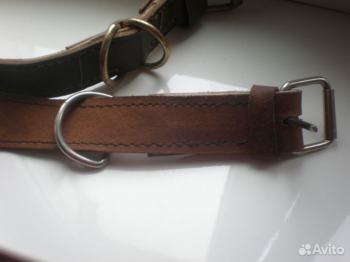 Ошейник для собаки кожаный времен СССР