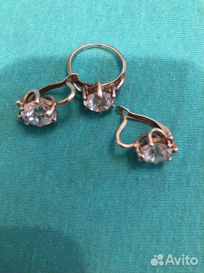 Серебряные серьги