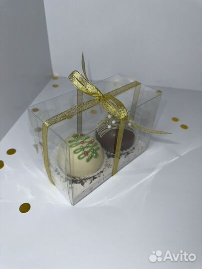 Шоколадные бомбочки с маршмеллоу