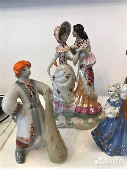 Фарфоровые статуэтки СССР