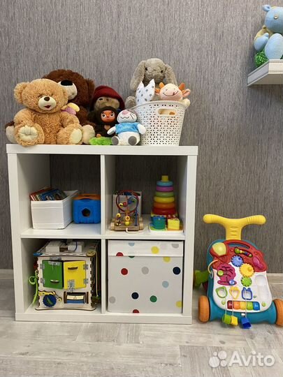 Детская мебель икеа: стол, стул и стеллаж