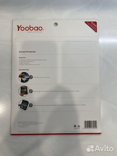 Защитная пленка Yoobao для iPad 2 / iPad 3