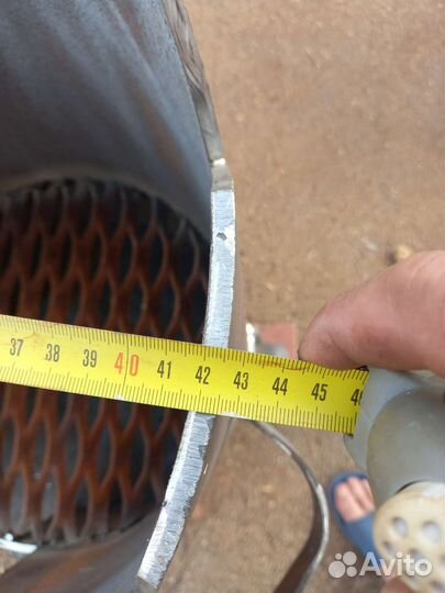 Печка для казана 10- 12 литров