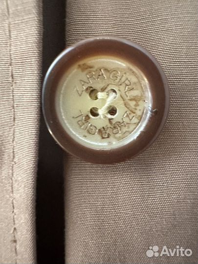 Плащ для девочки zara