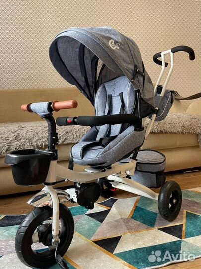 Велосипед трёхколёсный прогулочный детский