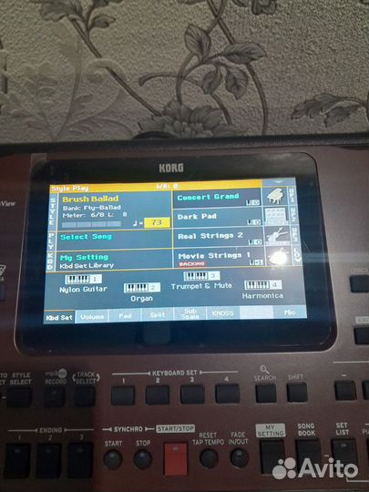 Синтезатор korg pa 700