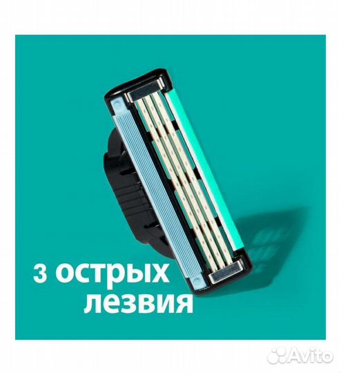 Сменные кассеты Gillette Mach3