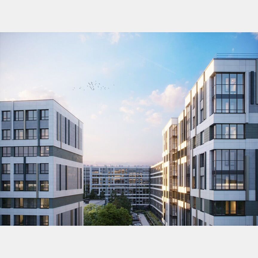 2-к. квартира, 56,6 м², 3/13 эт.