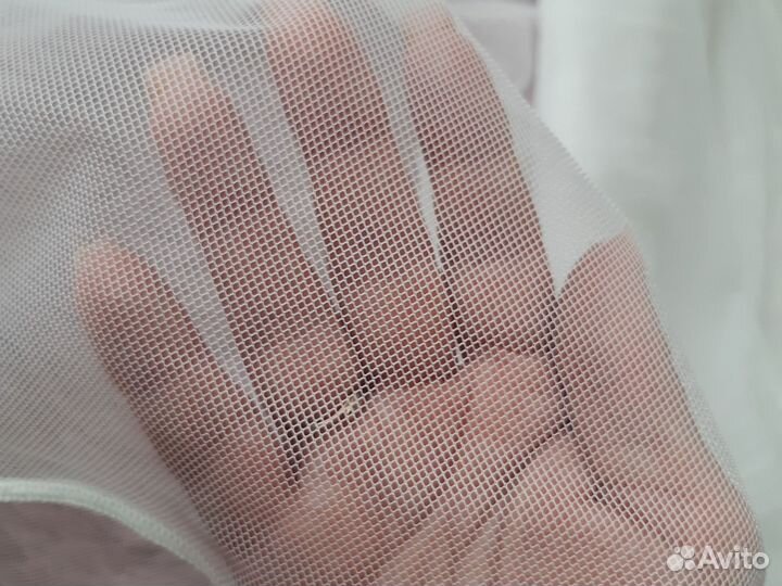 Тюль сетка.Новая