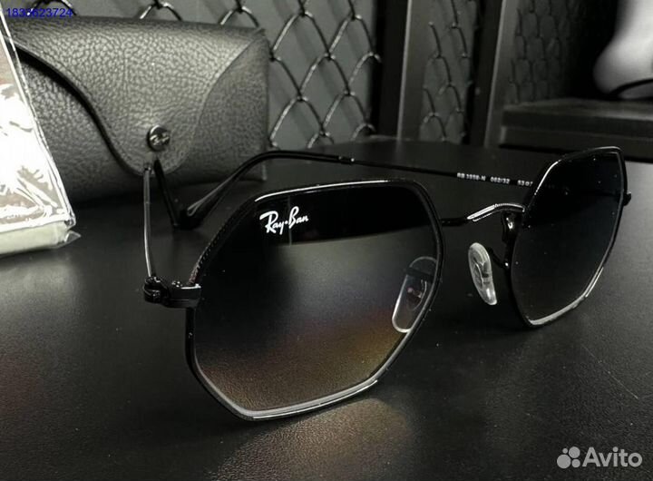 Очки RayBan octagonal RB3556N