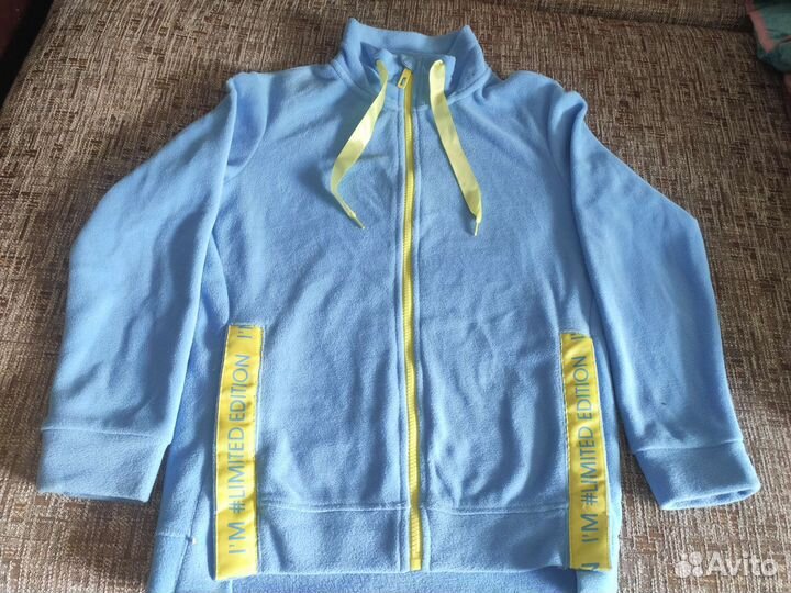 Толстовка - флиска для девочки Pelican, 11 лет