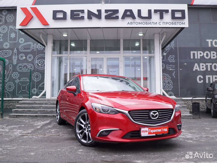 Mazda 6 2.0 AT, 2016, 139 000 км