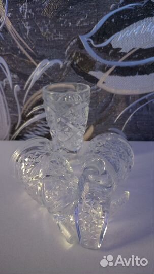 Стопки/ рюмки хрустальные
