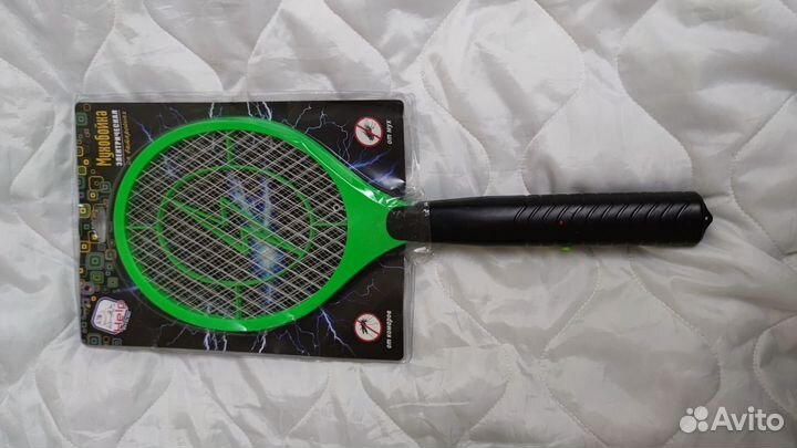 Мухобойка электрическая на батарейках Help Boyscou