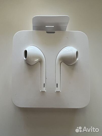 Наушники apple проводные lightning новые