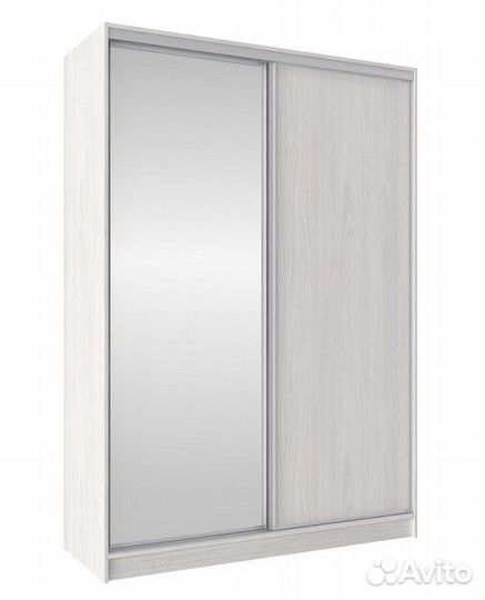 Шкаф-купе с зеркалом «Домашний» 160