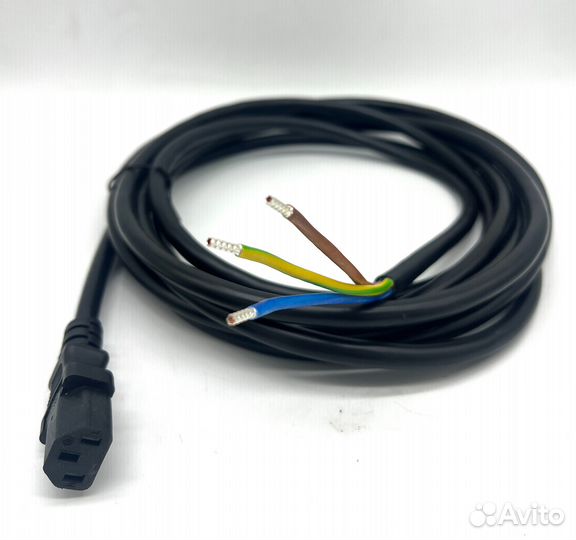 Кабель питания C13, 3х2,5, 16А, 5,0м ГОСТ