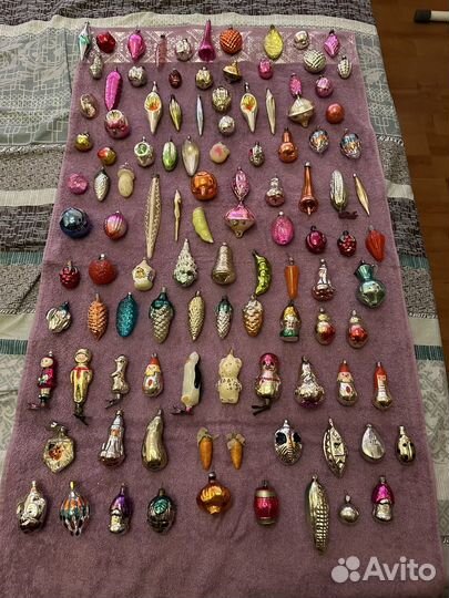 Елочные игрушки СССР