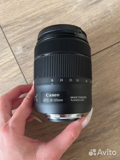 Новый Объектив canon 18 135mm nano usm