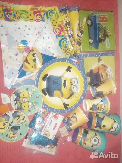 Декор для праздника миньоны