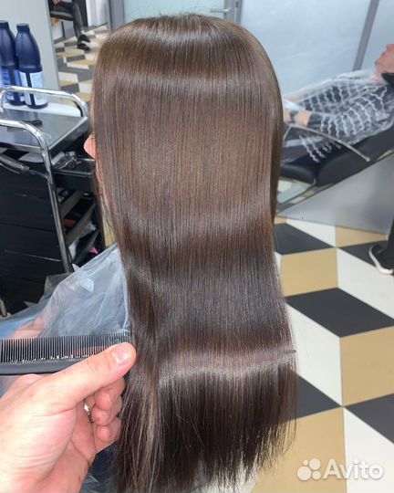 Стрижка и окрашивание волос