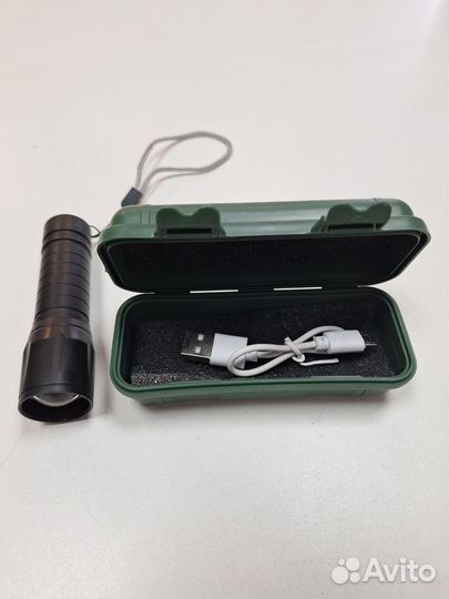 Фонарик ручной аккумуляторы светодиодный
