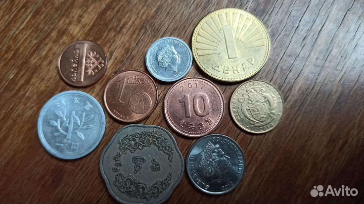 Монеты разных стран