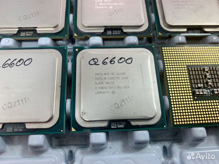Производительные 4 ядра процы Intel Quad для 775