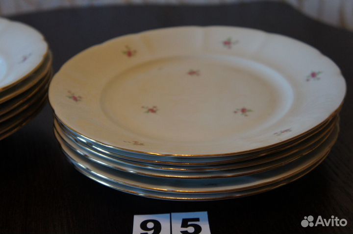 Набор глубоких и обеденных тарелок 6+6 Пиркер Х