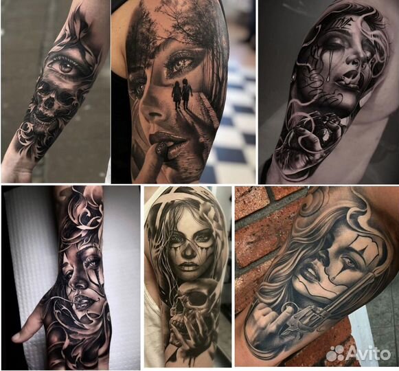 Модель на тату татуировка тату мастер