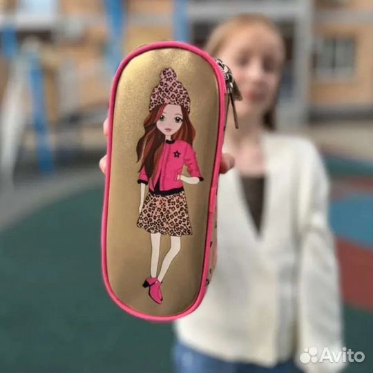 Пенал школьный для девочки