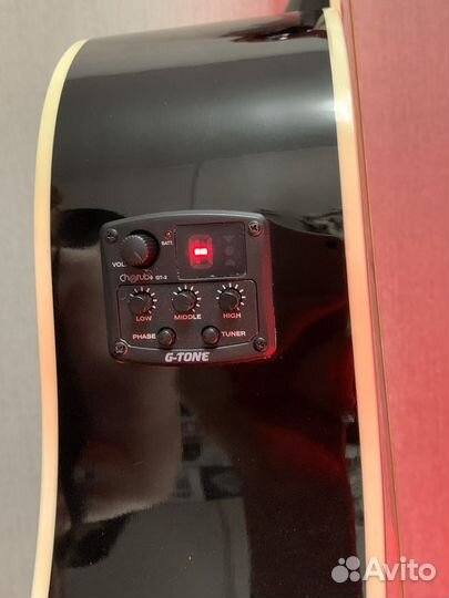 Гитара Flight AD-200 CEQ BK электроакустика