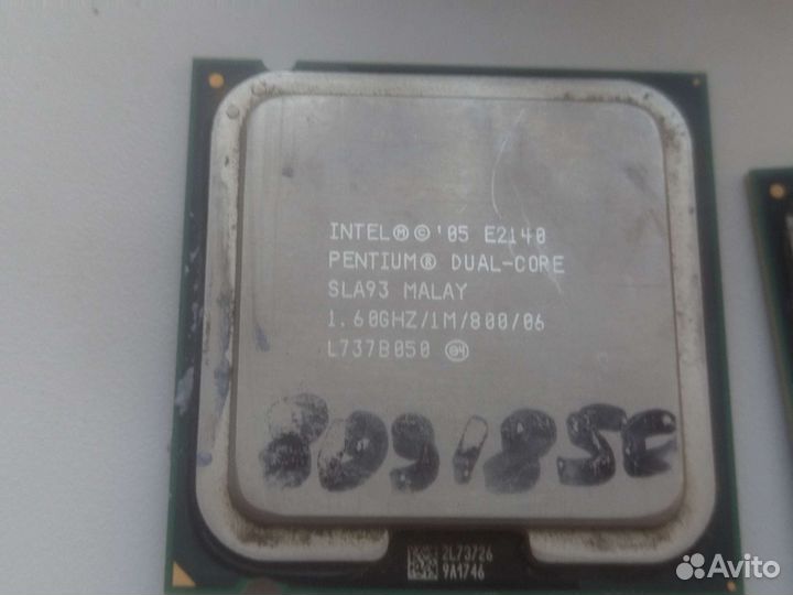 Процессор 775 сокет intel pentium e2140