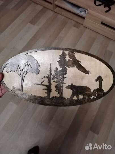 Деревянная картина