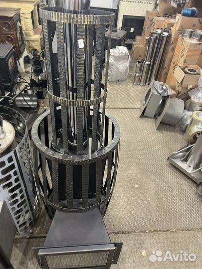 Печь для бани березка Флагман 18 зк