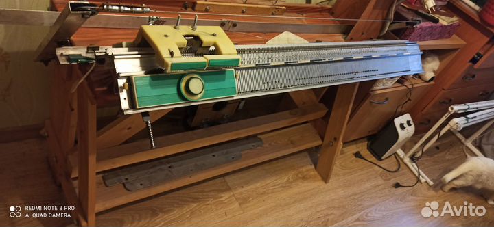 Вязальная машина двухфонтурная