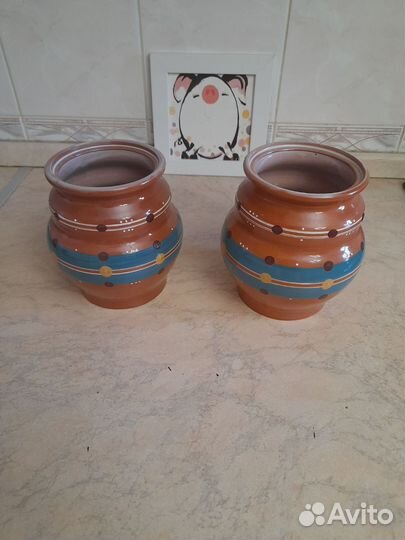 Горшок керамический СССР