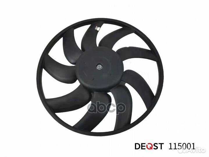 Электорвентилятор audi Q3 (8U) 06,11- 115001 deqst