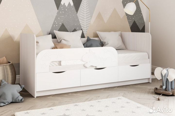 Детская кровать Единорог