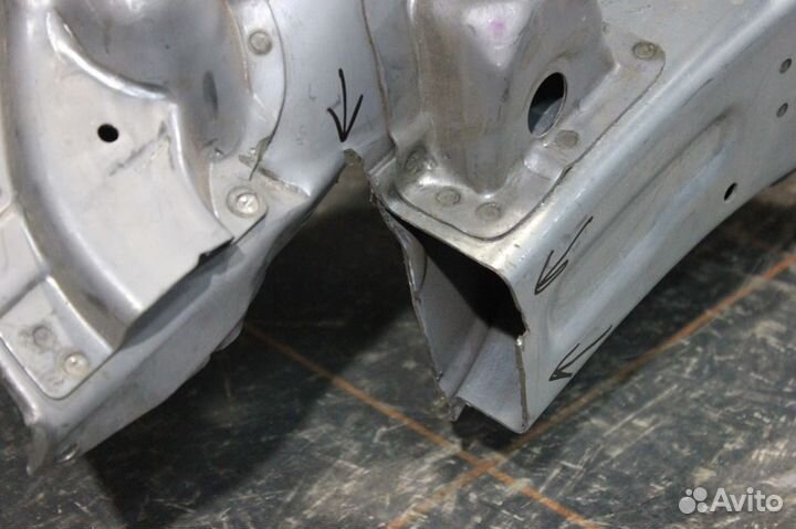 Лонжерон передний правый - Hyundai Solaris