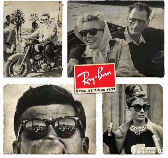 Ray ban Wayfarer Солнцезащитные очки 2140 black