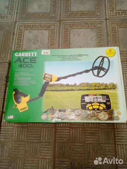 Металлоискатель garrett ace 400i