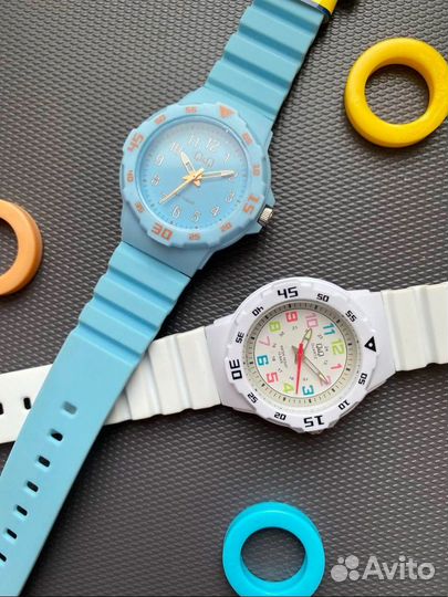Часы наручные Q&Q детские спортивные оригинал