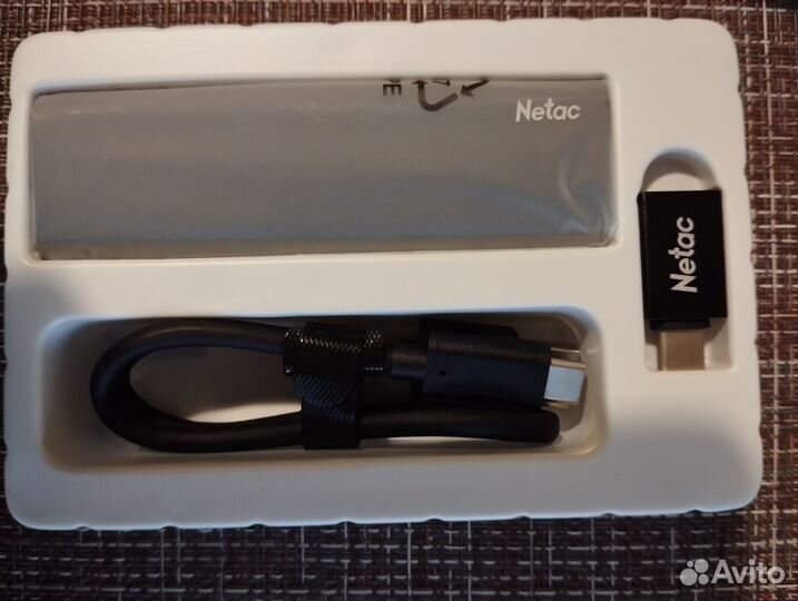 Внешний жесткий диск SSD Netac External 500 Гб