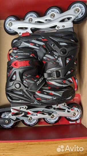 Коньки роликовые Reaction