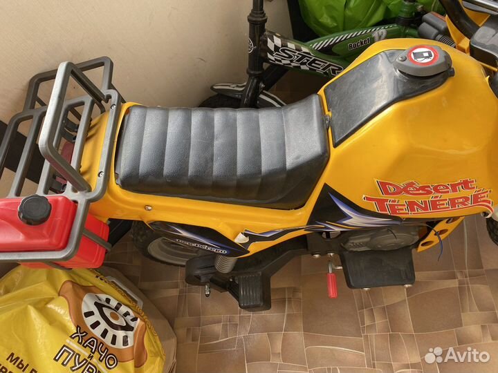 Детский электромотоцикл peg perego